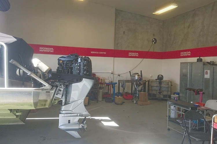 Workshop in Havelock Marina